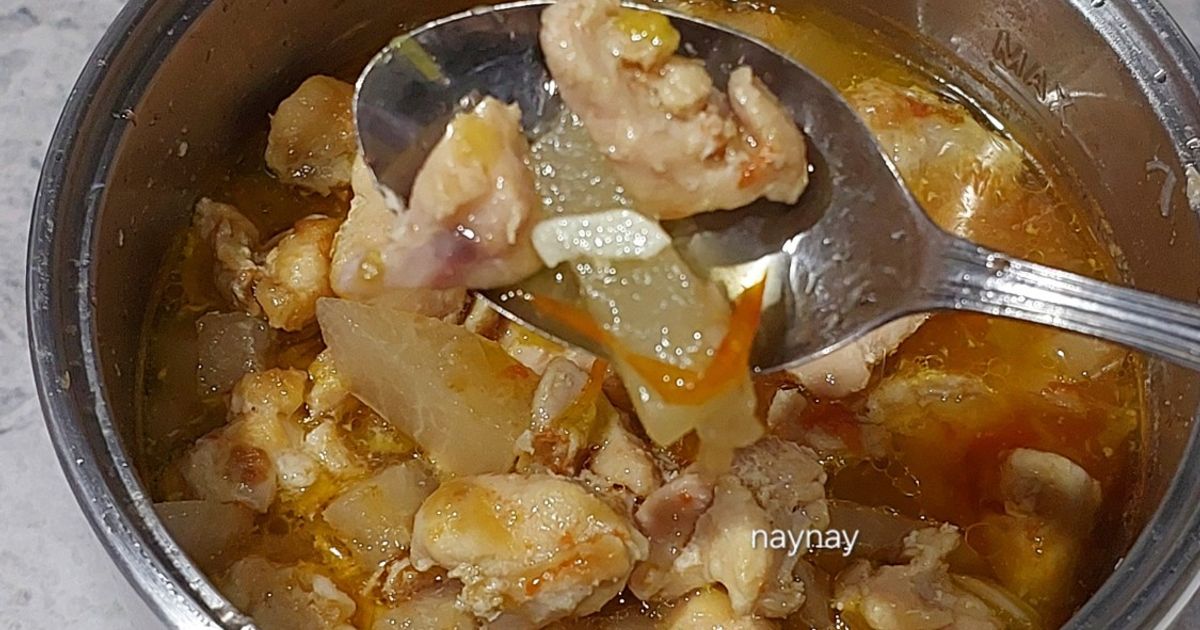 Sup Bengkoang Ayam Kuah Bening