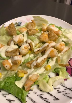 Foto principal de Ensalada de Heura y Langostinos