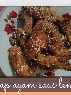 Foto resep 39. Sayap Ayam Crispy Saus Lemon