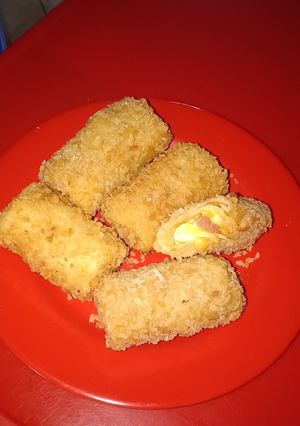 Foto resep Risol Sosis, Pepperoni, Telur dan Mayonaise irit