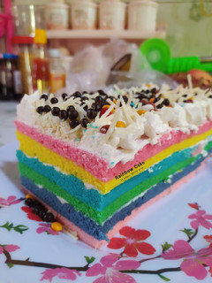 Foto resep Rainbow Cake