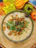 Shrimp and Fresh Mushroom Congee