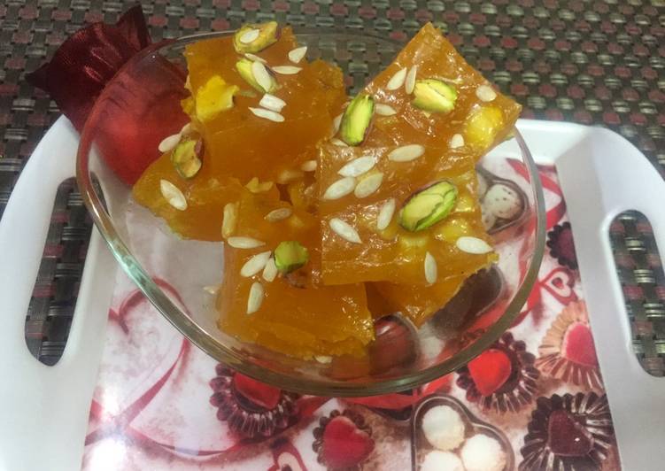 Recipe of Any-night-of-the-week Custard Karachi halwa