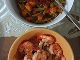 Garlic butter shrimp