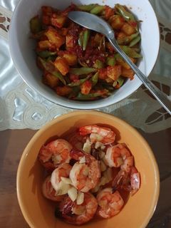 Foto resep Garlic butter shrimp