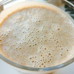 A picture of Quick chocolate banana shake.