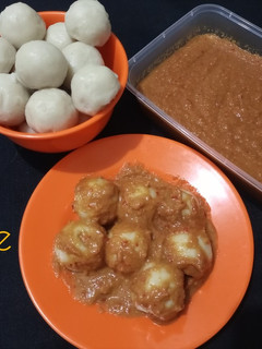 Foto resep Cilok isi tempe dengan bumbu kacang