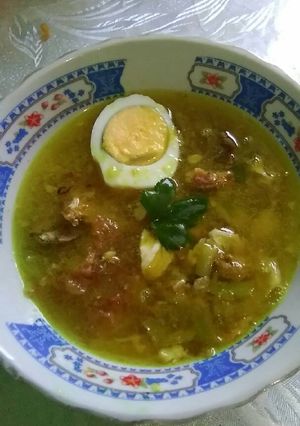 Foto resep soto ayam