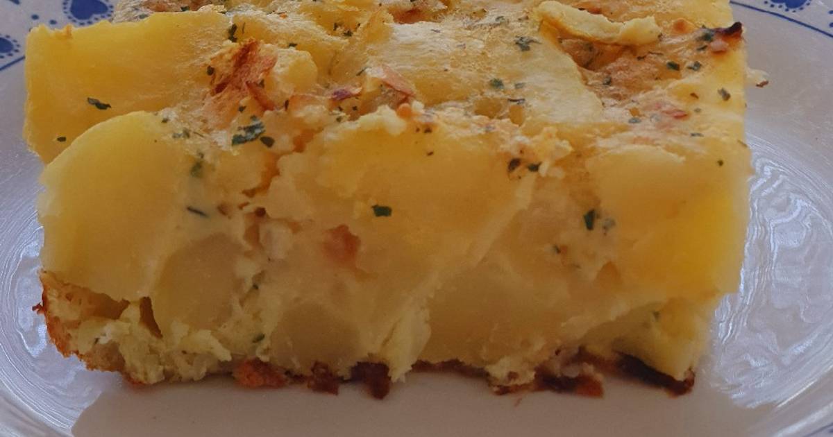Tortilla de papas al horno 22 recetas caseras Cookpad