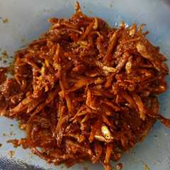 รูปของ Ikan teri pedas manis