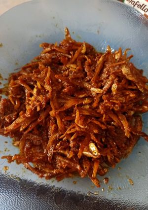 Foto resep Ikan teri pedas manis