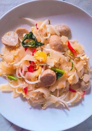 Foto resep Char Kwetiau Putih ala Kanton (Cantonese Kweetiau)