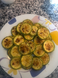 Una foto de Calabacín al horno con especias