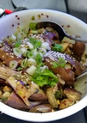 Foto resep Gaji-namul (Terong Kukus(?))