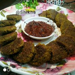 A picture of Soya Keema Kebabs.