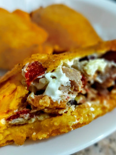 Una foto de AREPA E' HUEVO a lo México🌵y Órale...!🏜️