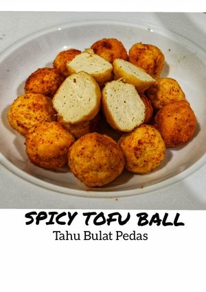 Foto resep Spicy Tofu Ball_ Tahu Bulat Pedas