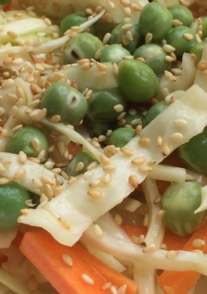 Una foto de Ensalada Tibia