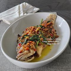 A picture of Crispy Sweet & Spicy Deep Fried Fish.