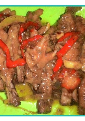 Foto resep Tumis ceker bumbu bawang