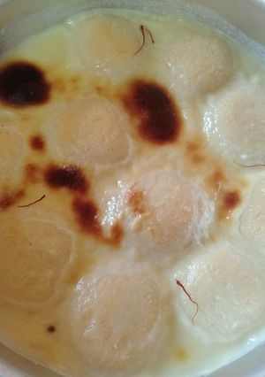 বেকড রসগোল্লা (Baked Rosogolla recipe in Bengali) রেসিপির প্রধান ছবি