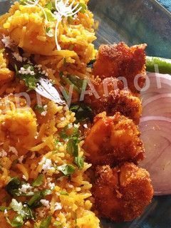 झिंगा/कोळंबी पुलाव (Prawns Pulao recipe in marathi) रेसिपी चे मुख्य फोटो