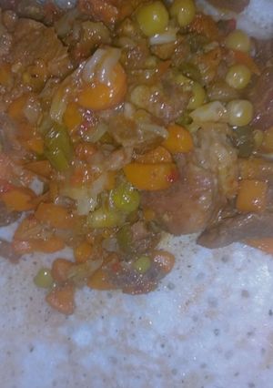 Vegetables sauce ainihin hoton girkin