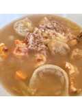 ข้าวต้มไข่เค็มทรงเครื่อง