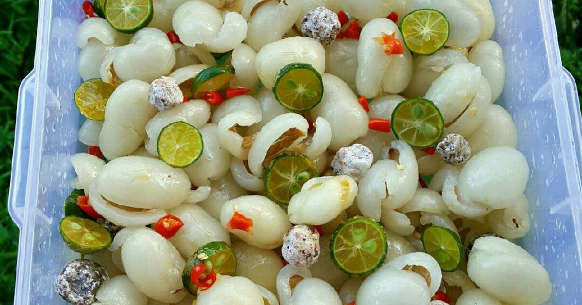Resep asinan rambutan jeruk kunci rumahan enak dan mudah - Cookpad