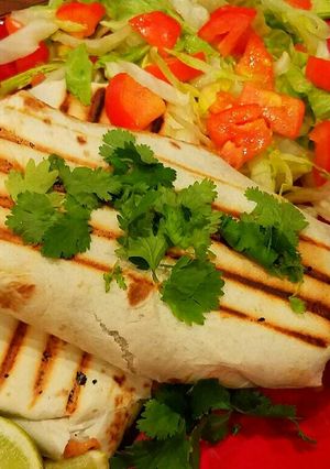 A picture of Mike's Green Chili Pork Burritos.