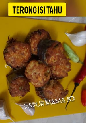 Foto resep Terong Isi Tahu....bentuknya mirip rollade terong🍆 🥰