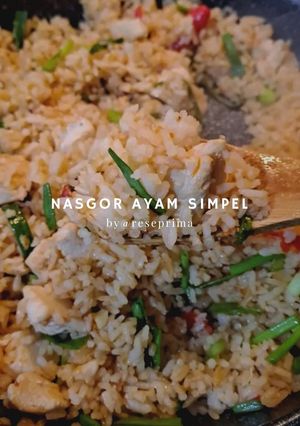 Foto resep Nasi goreng ayam