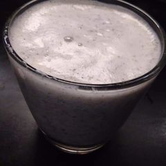 A picture of Dragon fruit juice.
