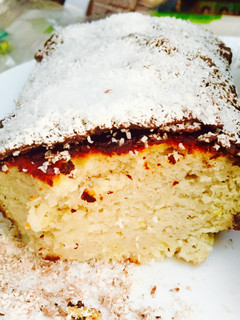 Una foto de Bizcocho de arroz con chocolate
