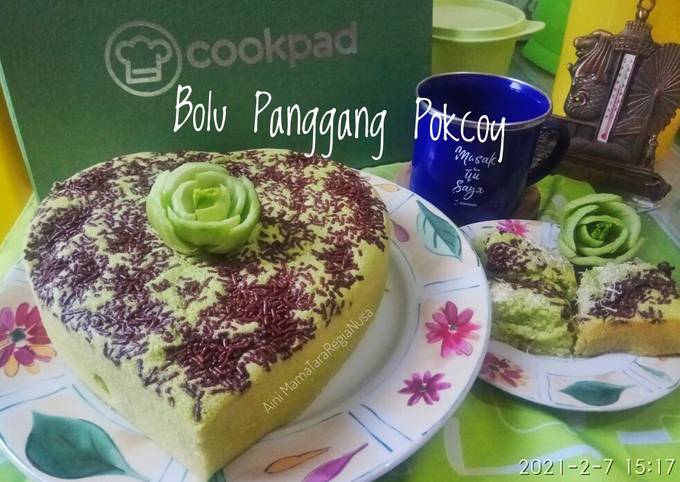 Bolu Panggang Pokcoy