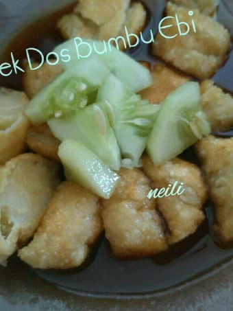 Cara Simple Menyiapkan Resep  Pempek Dos Bumbu Ebi yang Sempurna, Menggugah Selera