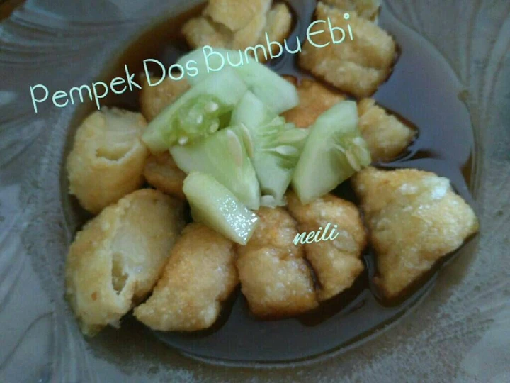 Cara Simple Menyiapkan Resep  Pempek Dos Bumbu Ebi yang Sempurna, Menggugah Selera