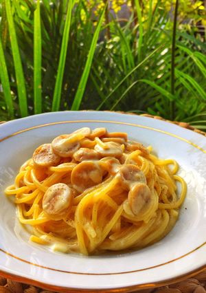 Foto resep Spaghetti carbonara super creamy