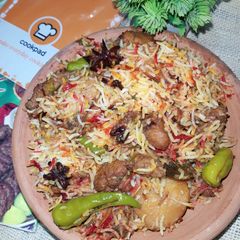 A picture of Delicious Easy chicken biryani.