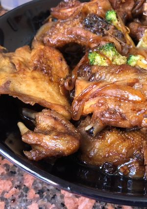 Foto resep Ayam kampung Goreng Saus Kecap