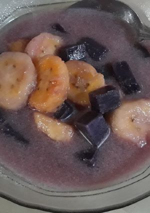 Foto resep Kolak Ubi Ungu dan Pisang