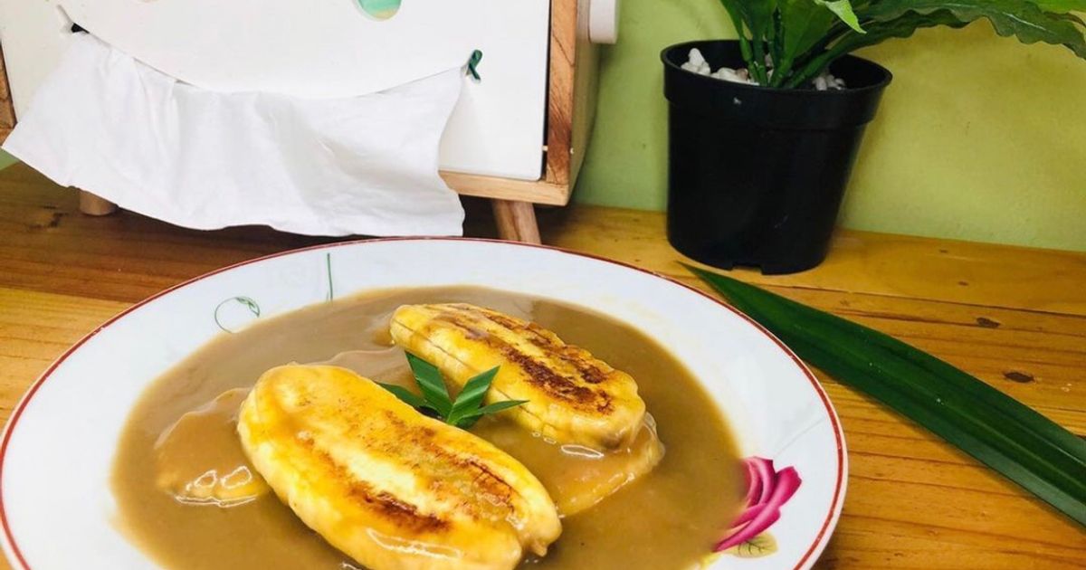 Pisang Gapit (menu buka puasa)