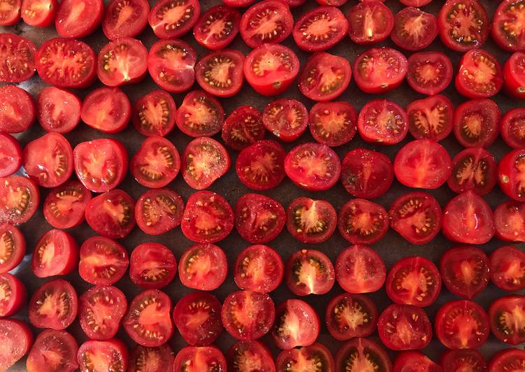 Ovntørrede tomater (semidried)