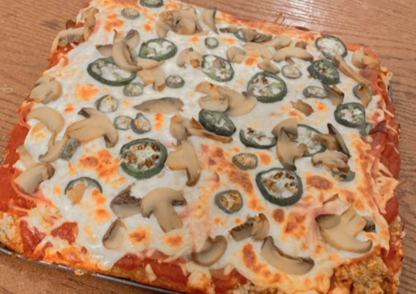 Pizza de avena