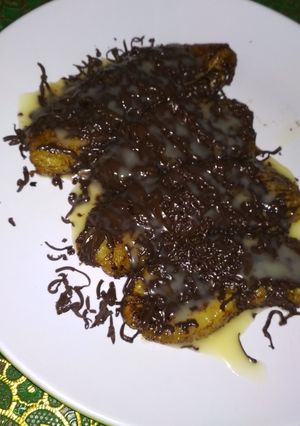 Foto resep Pisang coklat simpel