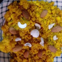 A picture of Aande Ka Halwa.