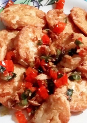 Foto resep Tofu cabe goreng