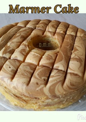 Foto resep Marmer Cake (marble cake)