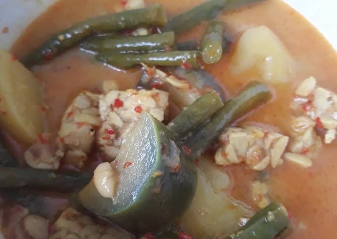 Anti Ribet, Buat Sayur campur kuah santan Enak Terbaru