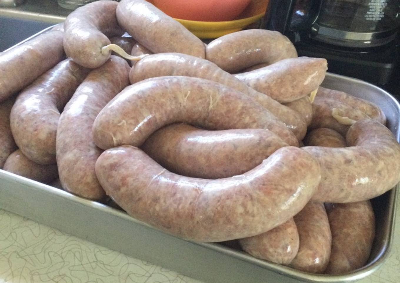 Homemade German Sausage